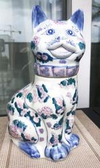 Vase avec photo de chat et chat en porcelaine suédoise H30 �, Enlèvement ou Envoi