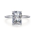 Nieuwe ring,5 karaat,diamanttest positief!, Bijoux, Sacs & Beauté, Bagues, Avec pierre précieuse, Argent, Femme, 17 à 18