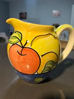 Bella Ceramics kan – handbeschilderd kleurrijk fruitmotief, Ophalen of Verzenden