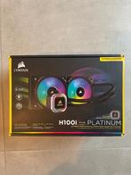 Corsair watercooling H100i RGB PLATINUM, Computers en Software, Ophalen, Gebruikt, Waterkoeling