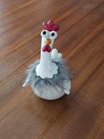 Poule rigolote en céramique, Verzamelen, Dierenverzamelingen, Ophalen, Zo goed als nieuw, Boerderijdier, Beeldje of Figuurtje