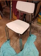 Melamine vintage stoelen, tafel en salontafel retro vintage, Ophalen