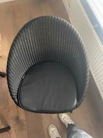 4 Eetkamerstoelen/tuinstoelen vincent sheppard, Huis en Inrichting, Stoelen, Ophalen, Kunststof, Gebruikt, Zwart