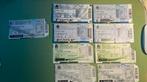 9 tickets RC Genk - Standard de Liège 2009 10 11 12 13 14, Verzamelen, Verzenden, Gebruikt