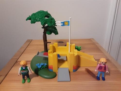 PLaymobil speeltuin - compleet, Kinderen en Baby's, Speelgoed | Playmobil, Zo goed als nieuw, Complete set, Ophalen of Verzenden