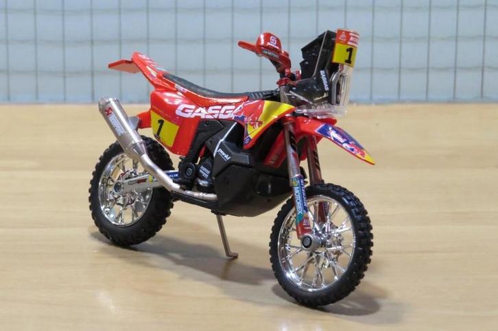 Sam Sunderland GASGAS RX450 Dakar Rally Red Bull 1:18, Hobby en Vrije tijd, Modelauto's | 1:18, Nieuw, Motor, Burago, Ophalen of Verzenden
