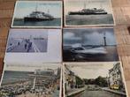 LOT: 6 OUDE POSTKAARTEN OOSTENDE (oa Mail Oostende-Dover), Verzamelen, Ophalen of Verzenden, Ongelopen, West-Vlaanderen