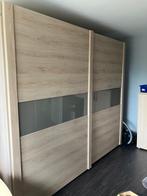 Garderobe met schuifdeur, Ophalen, Kunststof, Gebruikt, 200 cm of meer