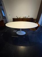 Grote ovale tafel Eero Saarinen-stijl, Huis en Inrichting, Tafels | Statafels, Ophalen, Gebruikt