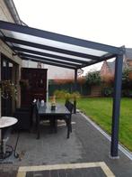 Overkapping alu antraciet grijs 4 x 2,6 m, Tuin en Terras, Overkappingen, Ophalen, Zo goed als nieuw