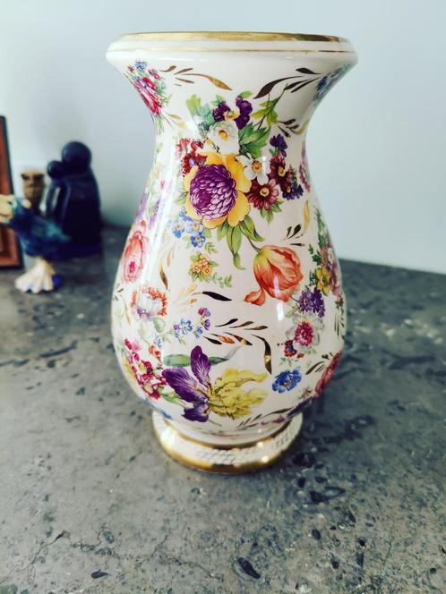 Vintage H. Bequet Quaregnon Vaas, Antiek en Kunst, Antiek | Vazen, Ophalen of Verzenden