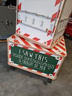 Draairek 1m80 op wielen, Huis en Inrichting, Woonaccessoires | Kisten, Ophalen