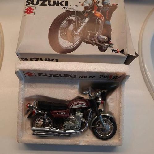 POLISTIL MS104 motor SUZUKI 750cc GT*1:15*NEW*VINTAGE, Hobby en Vrije tijd, Modelauto's | 1:5 tot 1:12, Nieuw, Motor, 1:9 t/m 1:12