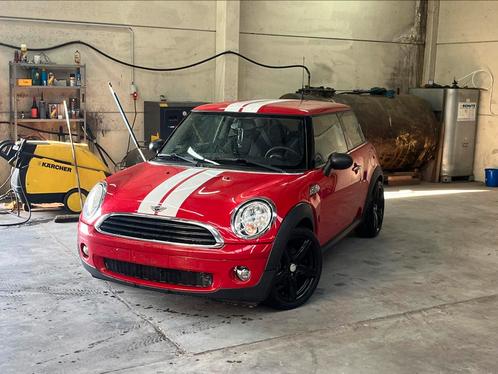 Mini One - 2009 Benzine, Auto's, Mini, Bedrijf, Te koop, One, Benzine, Euro 4, Stadsauto, 3 deurs, Handgeschakeld, Rood, Grijs