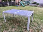 tuintafelset tafel met 4 stoelen, Tuin en Terras, Tuinsets en Loungesets, Ophalen, 4 zitplaatsen, Gebruikt, Aluminium