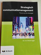 Strategisch communicatiemanagement, Ophalen of Verzenden, Gelezen