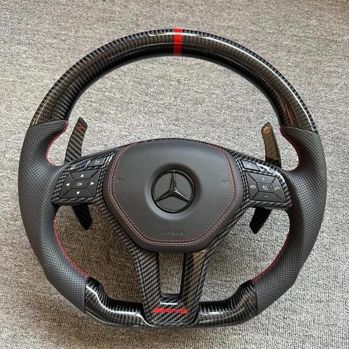 Mercedes carbon stuur compleet AMG rood, Auto-onderdelen, Besturing, Nieuw, Ophalen of Verzenden