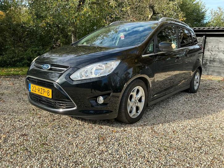 2011 Ford Grand C-Max 1.6 SCTi Titanium, Auto's, Ford, Bedrijf, Grand C-Max, Overige brandstoffen, Euro 5, Break, Gebruikt