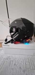 Jet motorhelm met bluetooth, Motoren, S