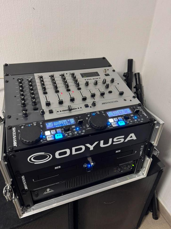 Discobar jb systems, Muziek en Instrumenten, Dj-sets en Draaitafels, Zo goed als nieuw, Ophalen