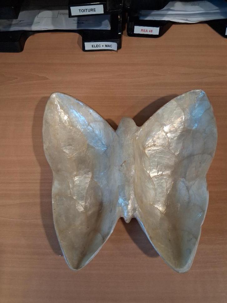 Papillon en nacre, Antiek en Kunst, Antiek | Overige Antiek, Ophalen of Verzenden