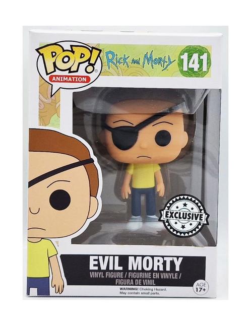 Funko POP Rick and Morty Evil Morty (141) Released: 2017 Exc, Verzamelen, Poppetjes en Figuurtjes, Zo goed als nieuw, Verzenden