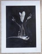 FRANKY CANE / FIGURATIE / OLIEVERF PAPIER / 120x90cm PANEEL, Enlèvement