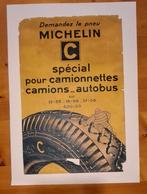 Affiche Michelin ancienne (2), Collections, Marques & Objets publicitaires, Enlèvement ou Envoi