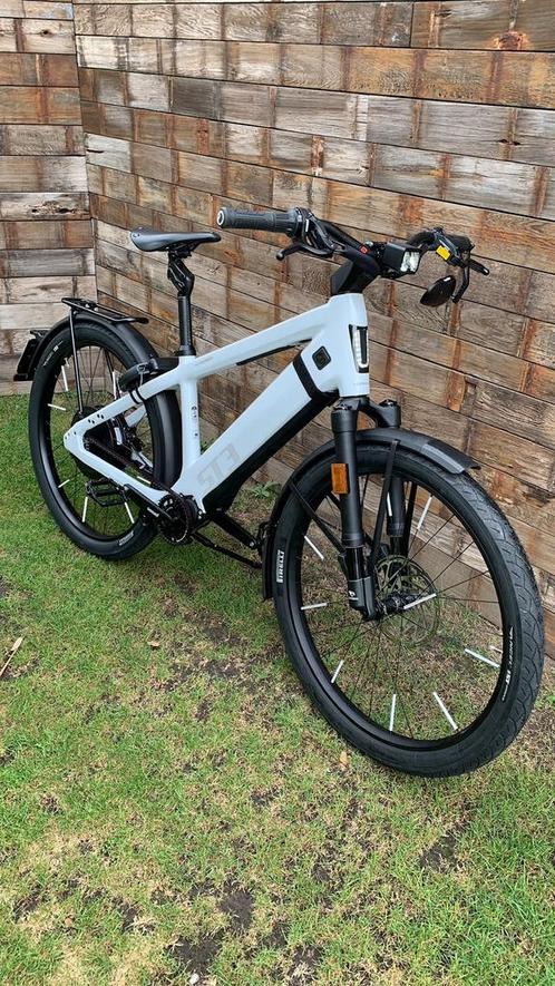 Stromer ST3 Pinion Cool White (Medium), Fietsen en Brommers, Elektrische fietsen, Zo goed als nieuw, Stromer, Ophalen