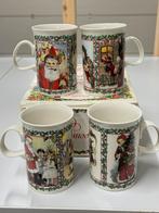 Dunoon Four Christmas Mugs - 4 de Noël avec bol et boîte, Enlèvement ou Envoi, Neuf