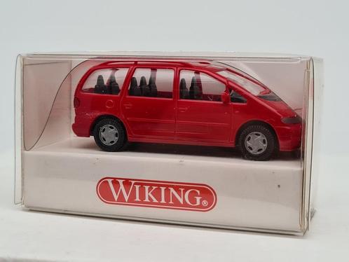 Volkswagen VW Sharan (rouge) - Wiking 1/87, Hobby & Loisirs créatifs, Voitures miniatures | 1:87, Comme neuf, Voiture, Wiking