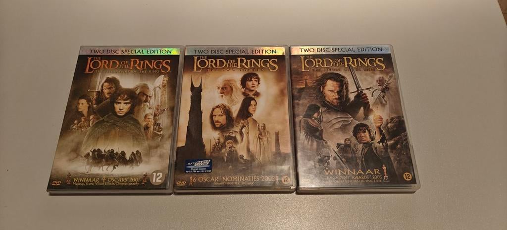 LORD OF THE RINGS trilogy, Cd's en Dvd's, Dvd's | Tv en Series, Zo goed als nieuw, Ophalen of Verzenden