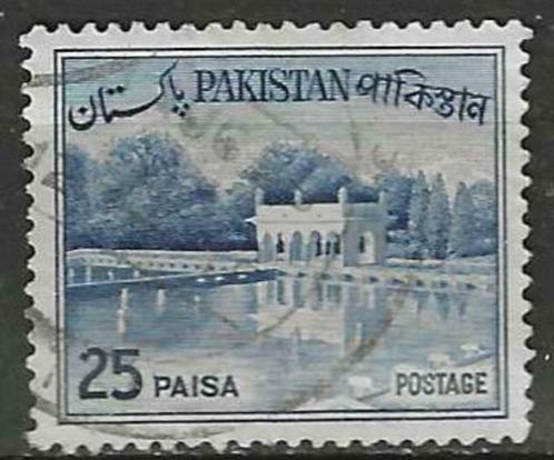 Pakistan 1961/1962 - Yvert 137 - De Tuinen van Shalimar (ST), Timbres & Monnaies, Timbres | Asie, Affranchi, Envoi