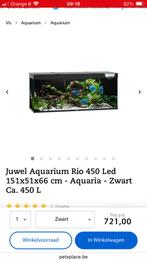 Juwel Aquarium Rio 450, Dieren en Toebehoren, Vissen | Aquaria en Toebehoren, Ophalen, Gebruikt, Leeg aquarium