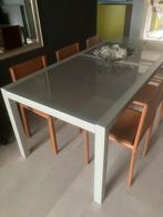 Design eettafel, Huis en Inrichting, Tafels | Eettafels, Ophalen, Zo goed als nieuw