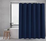 Rideau de Douche LinTimes Bleu Foncé – Épais & Élégant, Enlèvement, Bleu