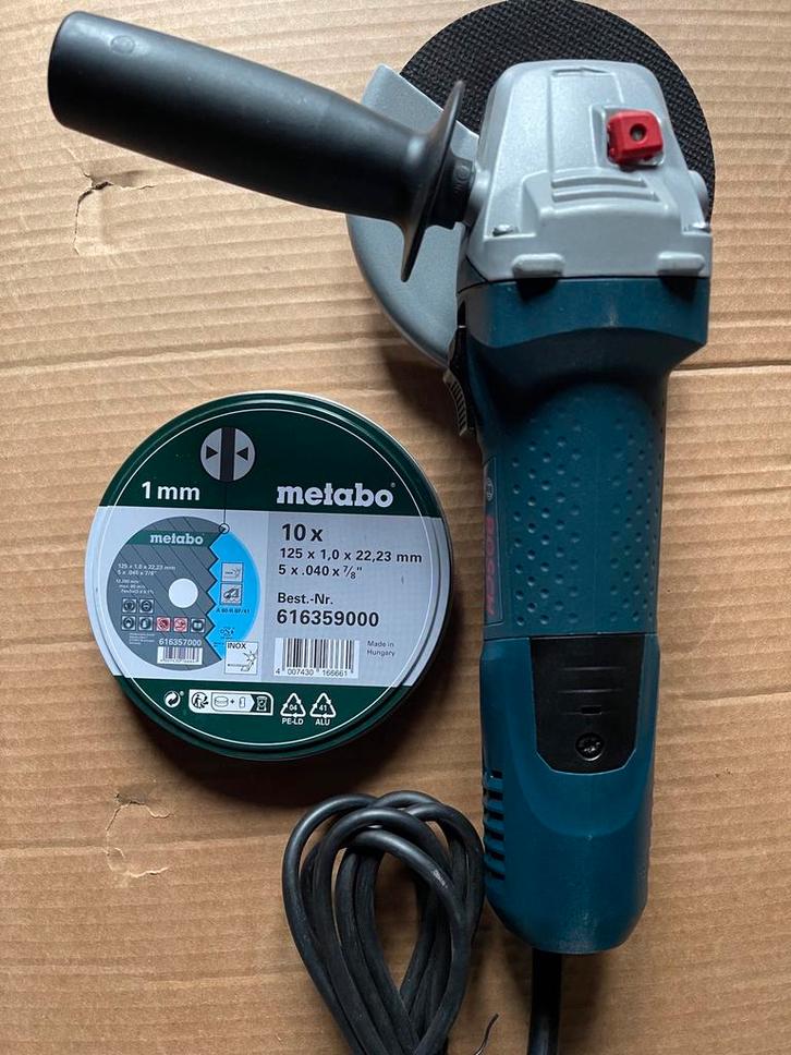 New professionele slijpschijf van Bosch 125 mm, Doe-het-zelf en Bouw, Gereedschap | Slijpmachines, Nieuw, Haakse handslijpmachine