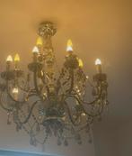 Elegante kristallen kroonluchter / hanglamp, Huis en Inrichting, Ophalen, Gebruikt, Glas, ....