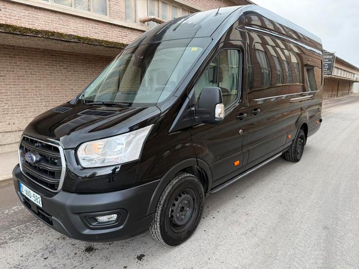 Ford Transit 2021/06 L4H2 avec 156000 km!, Auto's, Bestelwagens en Lichte vracht, Bedrijf, Achteruitrijcamera, Ford, Diesel, Automaat
