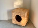Table / Abri pour chat en OSB – Style minimaliste, Dieren en Toebehoren, Ophalen, Zo goed als nieuw, Overige