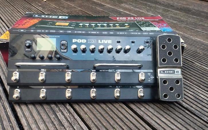 line6 pod x3 live, Muziek en Instrumenten, Effecten, Gebruikt, Multi-effect, Ophalen