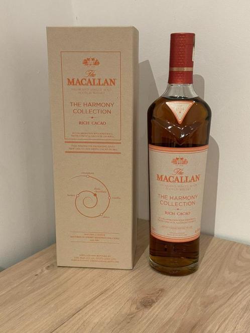 Whisky - The Macallan - The Harmony collection - Rich Cacao, Collections, Vins, Neuf, Autres types, Autres régions, Pleine, Enlèvement ou Envoi