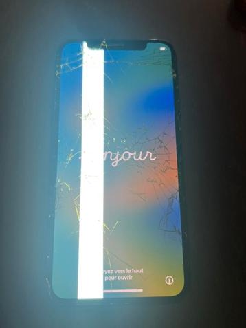 iPhone X pour pièces détachées, Télécoms, Autres systèmes, Gris, Enlèvement ou Envoi, Utilisé