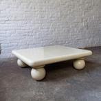 Table basse en bois laqué d’origine, Moins de 45 cm, Autres matériaux, Enlèvement, Utilisé