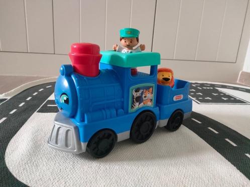 Dierentrein Fisher Price Little People, Kinderen en Baby's, Speelgoed | Fisher-Price, Zo goed als nieuw, Met geluid, Ophalen