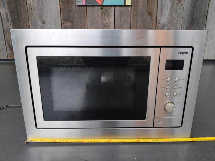 Pelgrim inbouwmicrogolfoven 1450W, Elektronische apparatuur, Microgolfovens, Gebruikt, Ophalen