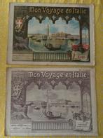 2stuks oude (1900) reismagazines “ Mon voyage en Italie “, Enlèvement ou Envoi, Utilisé