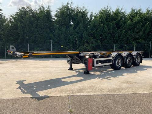 2023 Esmeliler ASD TE08 Uitschuifbare Container chassis ople, Auto's, Vrachtwagens, Bedrijf, Aanhangers en Opleggers, Overige brandstoffen