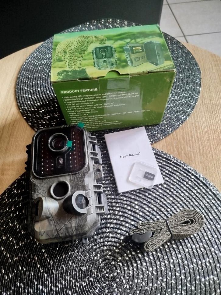 Jachtcamera met SD-kaart inbegrepen, Audio, Tv en Foto, Actiecamera's, Nieuw, Ophalen of Verzenden