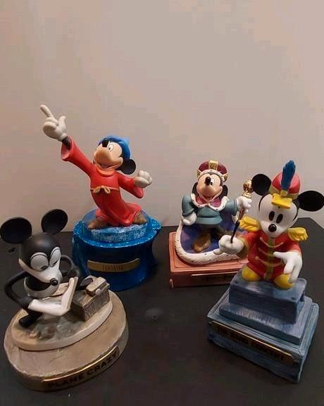 Set Mickey Mouse WDCC Walt Disney Classic Collection, Collections, Disney, Comme neuf, Mickey Mouse, Enlèvement ou Envoi